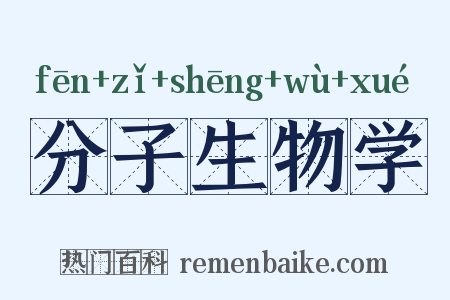 分子生物学是什么意思的图片